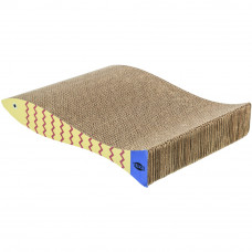 Когтеточка с кошачьей мятой для котов Trixie Рыба (Трикси) 40х30х11 см картон 2 шт