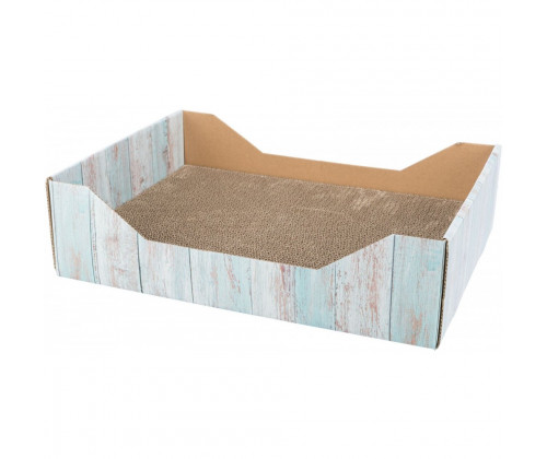 Когтеточка-лежак для котов Trixie (Трикси) 45х12х33 см картон с кошачьей мятой