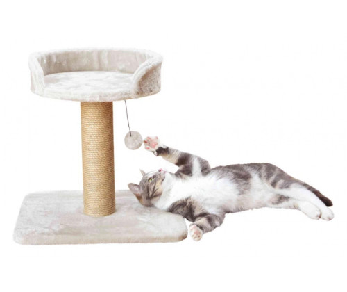 Когтеточка с лежанкой и игрушкой для кошек Trixie Mica (Трикси) 45х35х46 см