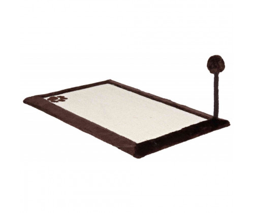 Когтеточка коврик с мячиком для кошек Trixie (Трикси) 70х45 cм