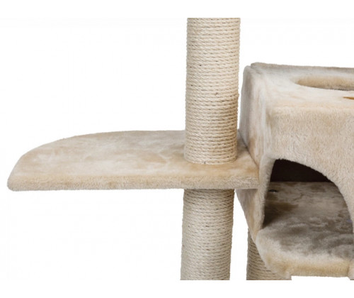 Игровой комплекс с когтеточкой и домиком для кошек Trixie Alicante (Трикси) 45х45х142 см