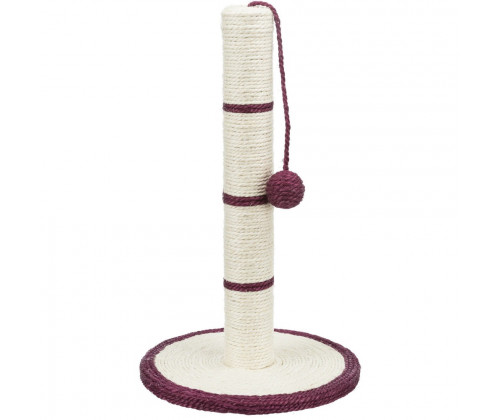 Когтеточка столбик с игрушкой для кошек Trixie (Трикси) 31х50 см Коричневый