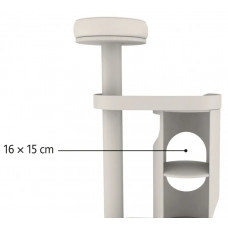 Домик с когтеточкой для кошек Trixie Falco (Трикси) 70х38х117 см