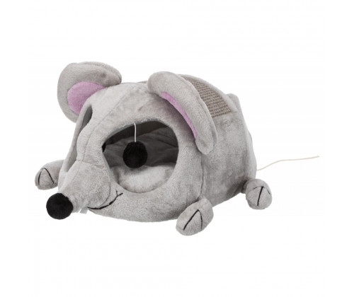 Домик с когтеточкой для кошек Trixie Lukas мышь (Трикси Лукас) 35х33х65 см