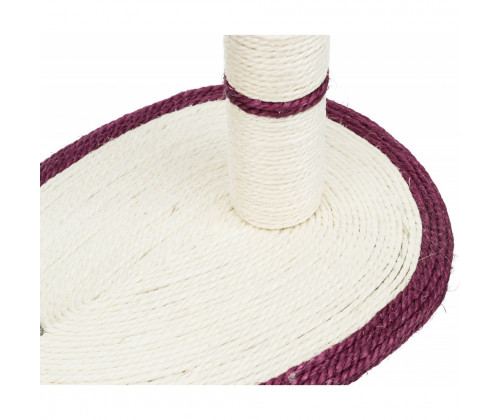 Когтеточка столбик с мышкой на пружине для кошек Trixie (Трикси) 40х30х50 см Фиолетовый