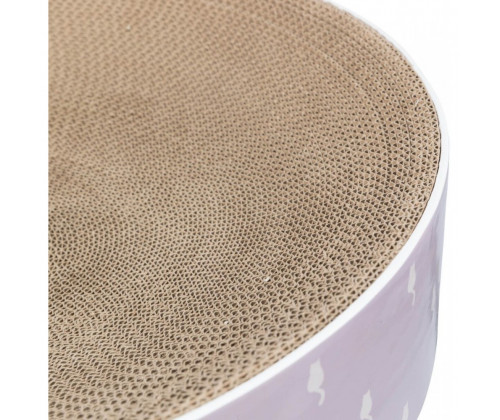 Когтеточка-лежак для котов Trixie Lilly (Трикси) 45х45х10 см картон с кошачьей мятой