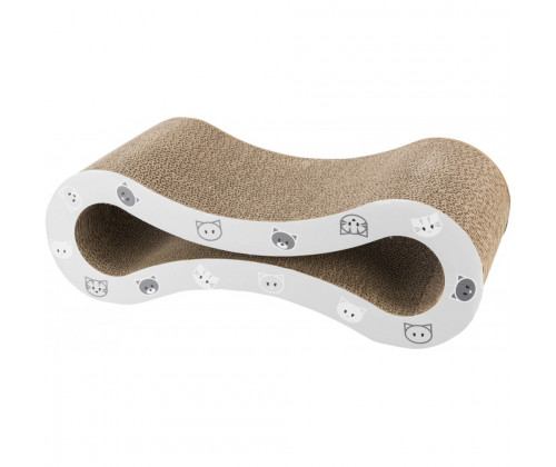 Когтеточка с кошачьей мятой для котов Trixie Mimi Волна (Трикси) 48х16х22 см картон