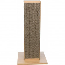 Когтеточка столбик с игрушкой и кошачьей мятой для кошек Trixie (Трикси) 30х30х62 см