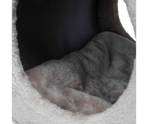 Домик - тоннель с когтеточкой и игрушкой для котов Trixie (Трикси) Roll 27х39 см