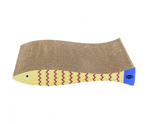 Когтеточка с кошачьей мятой для котов Trixie Рыба (Трикси) 40х30х11 см картон 2 шт