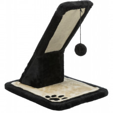 Когтеточка наклонная дощечка для кошек Trixie (Трикси) 30х42х40 см с игрушкой