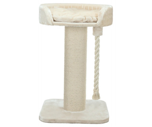 Когтеточка с лежанкой для кошек Trixie Klara XXL (Трикси) 60х60х100 см Бежевый