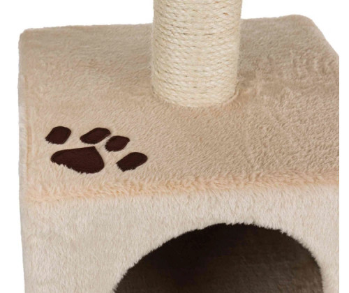 Домик с когтеточкой для кошек Trixie San Fernando (Трикси) 36х36х106 см