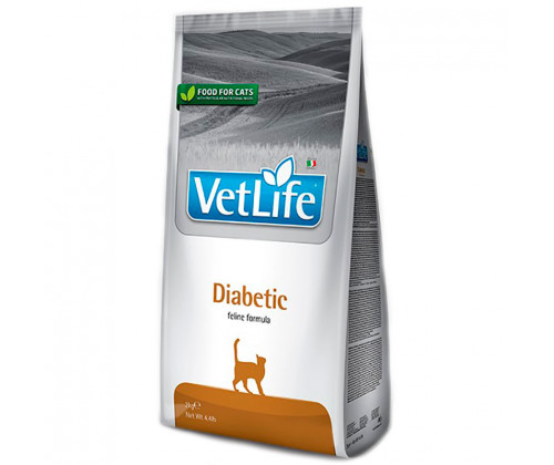 Farmina (Фармина) Vet Life Diabetic диетический корм для котов при сахарном диабете 2 кг