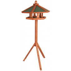 Кормушка садовая для птиц Trixie Natura (Трикси) 65х46 см высота 1.45 м