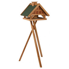 Кормушка садовая для птиц Trixie Natura (Трикси) 54х40х48 см высота 1.45 м