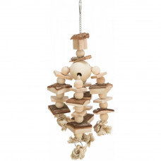 Подвесная игрушка для попугая Trixie (Трикси) 35 см дерево