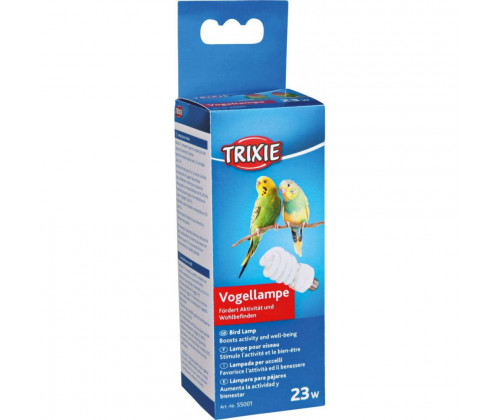 Лампа для декоративных птиц Trixie (Трикси) полного УФ-спектра 23Вт E27