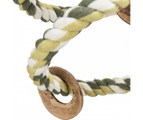 Подвесная игрушка Канат для птиц Trixie (Трикси) 50 см d:21 мм