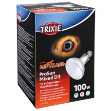 Ртутная лампа накаливания для террариума Trixie ProSun Mixed D3 УФ-В (Трикси) 100 Вт