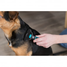 Расческа-триммер для удаления подшерстка у собак Trixie (Трикси) 7 х 15 см для короткой шерсти