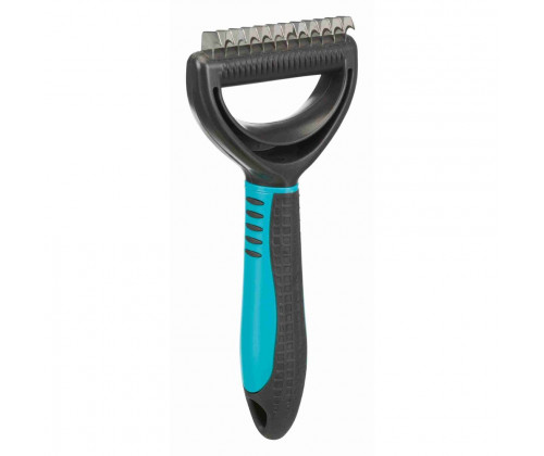 Ковтунорез для собак и котов Trixie (Трикси) 7х18 см для жесткой и густой шерсти