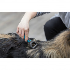 Ковтунорез средний для собак и котов Trixie (Трикси) 5х18 см для длинной шерсти