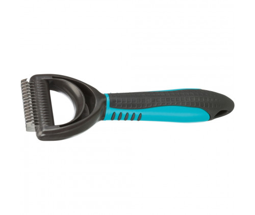 Ковтунорез средний для собак и котов Trixie (Трикси) 5х18 см для длинной шерсти