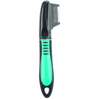 Триммер для удаления подшерстка у собак и котов Trixie (Трикси) 19 см для жесткой и густой шерсти 19 см тонкий