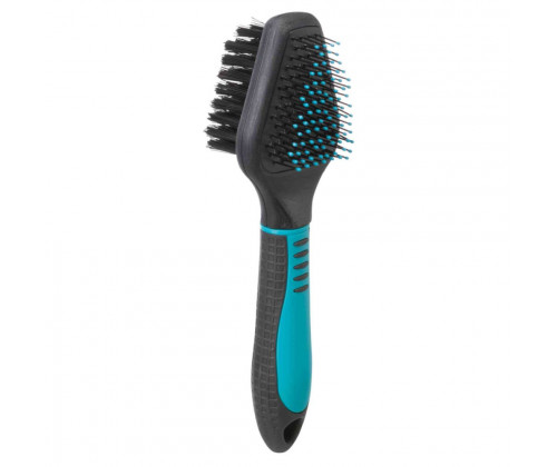 Щетка двусторонняя для собак и кошек Trixie (Трикси) 6х19 см