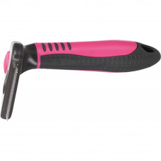 Расческа-триммер для удаления подшерстка у собак Trixie (Трикси) 7 х 15 см Розовый