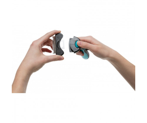 Расческа-триммер для удаления подшерстка у собак Trixie (Трикси) 7 х 15 см для короткой шерсти