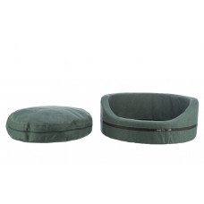 Лежак для собак и кошек Trixie Bed CityStyle (Трикси) 80 х 65 см, Темно-зеленый
