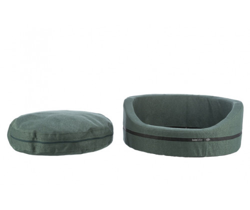 Лежак для собак и кошек Trixie Bed CityStyle (Трикси) 80 х 65 см, Темно-зеленый