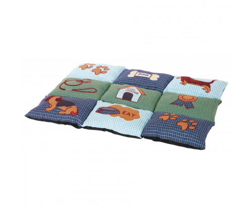 Матрас для собак Trixie Patchwork (Трикси) 80х55 см из микрофибры