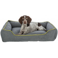 Водоотталкивающий лежак для собак и котов Trixie Nio (Трикси) 75х60 см, Серый
