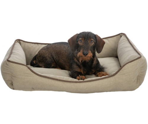 Водоотталкивающий лежак для собак и котов Trixie Nio (Трикси) 90х70 см, Бежевый