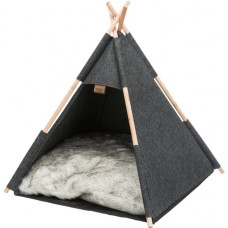 Домик вигвам для собак и котов Trixie Cave Tipi (Трикси) 55х65х55 см фетр