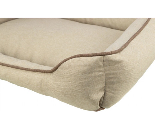 Водоотталкивающий лежак для собак и котов Trixie Nio (Трикси) 90х70 см, Бежевый