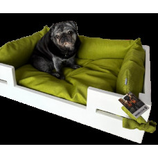 Лежак для собак и котов Мarkusha Chill (Маркуша Чилл) Зеленый