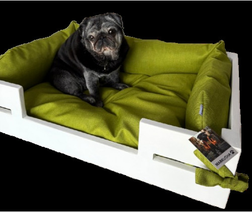 Лежак для собак и котов Мarkusha Chill (Маркуша Чилл) Зеленый