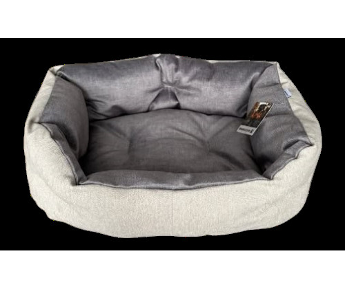 Лежак для собак и котов Мarkusha Cloud (Маркуша Клауд) Светло серый/Серый
