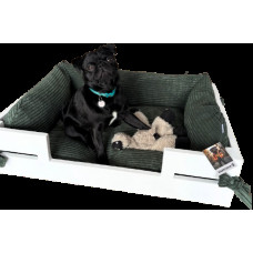 Лежак для собак и котов Мarkusha Chill (Маркуша Чилл) Темно-серый