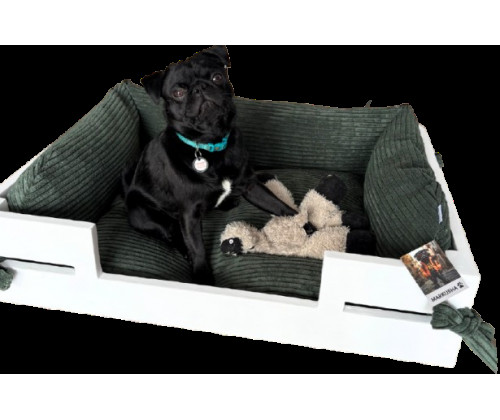 Лежак для собак и котов Мarkusha Chill (Маркуша Чилл) Темно-серый