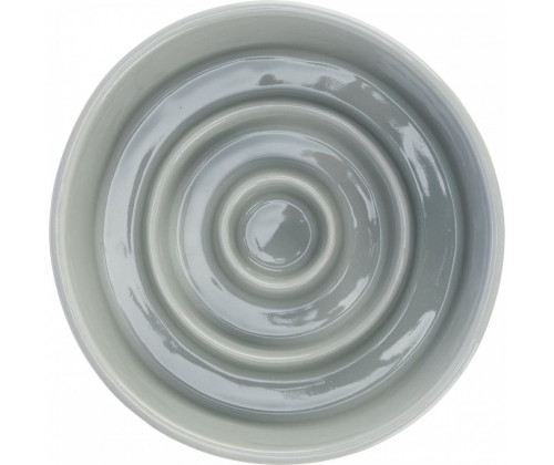 Миска для собак для медленного кормления Trixie (Трикси) 900 мл. 17х17 см керамика