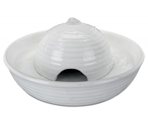 Поилка фонтан для собак и кошек Trixie Vital Flow Mini (Трикси) 0.8 л 24×10 см керамический