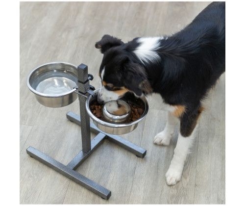 Миски на подставке для собак и кошек Trixie (Трикси) h:40 см 2х1.8 л d:21 см