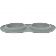 Миски на подставке для собак и кошек Trixie (Трикси) 47х3х26 см 2х300 мл