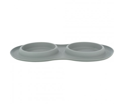 Миски на подставке для собак и кошек Trixie (Трикси) 47х3х26 см 2х300 мл