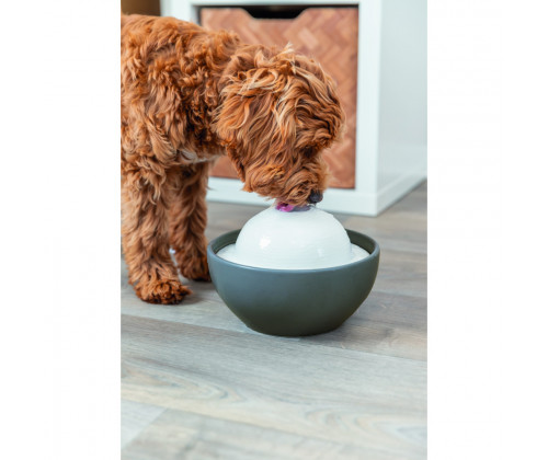 Поилка фонтан с фильтром для собак и кошек Trixie Vital Dome (Трикси Витал Дом) керамический 1,5 л 20х10х20 см